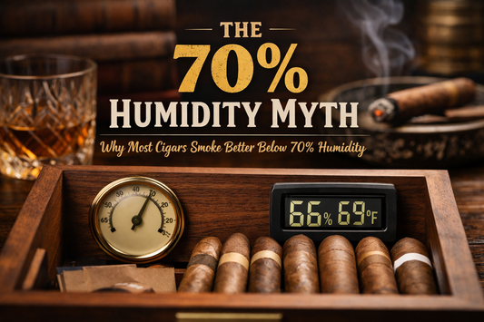 Why 70% Humidity Is Often Too High for Modern Cigars